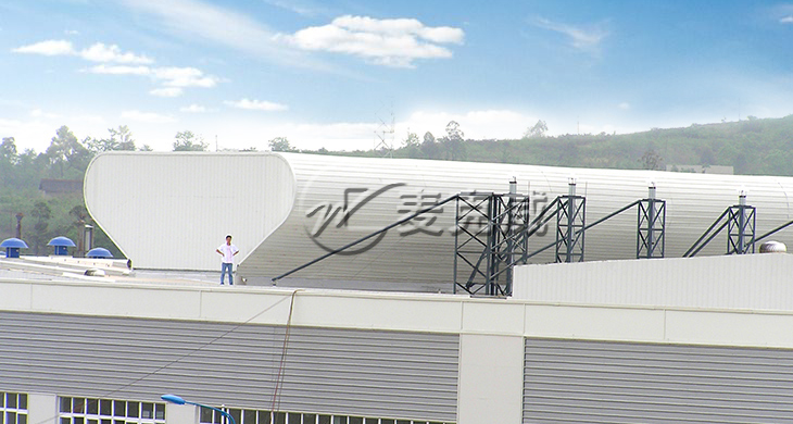 成都發動機集團屋頂通風天窗項目
